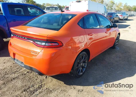 2015 Dodge Dart Sxt z USA, uszkodzony, nr VIN 1C3CDFBB7FD405166